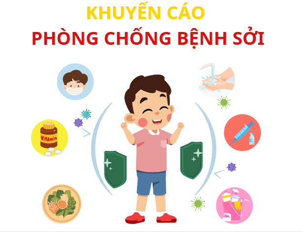 Khuyến cáo của Bộ Y tế về phòng chống bệnh Sởi